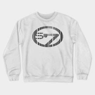 Logo Scan 7 - ean - black Crewneck Sweatshirt